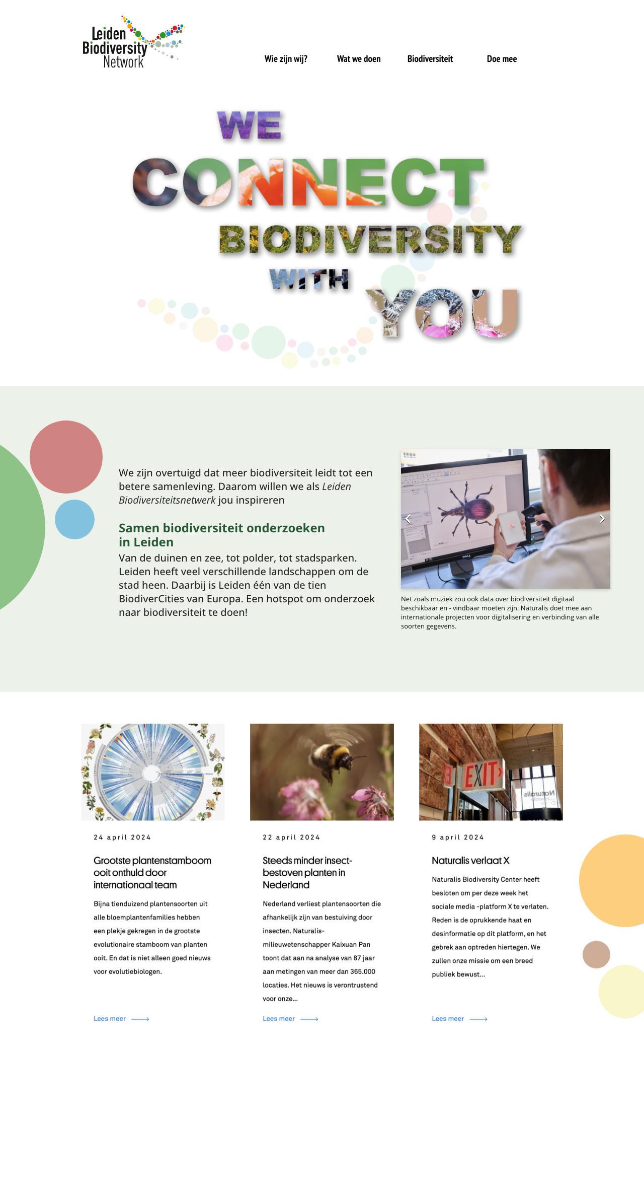 Leiden biodiversity